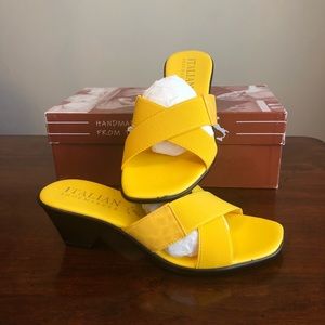 (Women’s 6.5) Italian Shoemakers Yellow Winnie